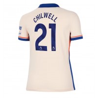 Chelsea Ben Chilwell #21 Replica Away Shirt Ladies 2024-25 Short Sleeve